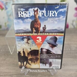 The Red Fury / Against a Crooked Sky / Seven Alone (DVD,2010) Brand New